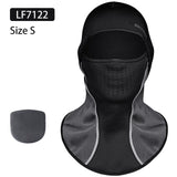 ROCKBROS Winter Thermal Fleece Ski Mask Snowboard Hood Full Face Cover Scarfs Cycling Face Mask Outdoor Balaclava Windproof Mask