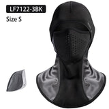 ROCKBROS Winter Thermal Fleece Ski Mask Snowboard Hood Full Face Cover Scarfs Cycling Face Mask Outdoor Balaclava Windproof Mask