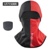 ROCKBROS Winter Thermal Fleece Ski Mask Snowboard Hood Full Face Cover Scarfs Cycling Face Mask Outdoor Balaclava Windproof Mask