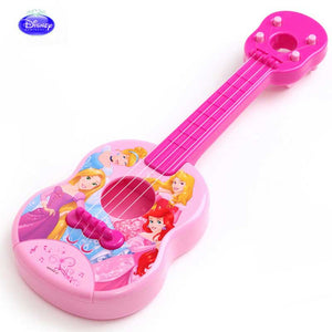 Disney children gifts Genuine Boys and Girls Simulation Children's Musical Toys  Blue Mickey Pink Princess Plastic Guitar