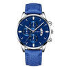 2019 relogio masculino watches men Fashion Sport Stainless Steel Case Leather Band watch Quartz Business Wristwatch reloj hombre