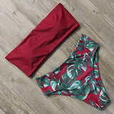 RUUHEE Bandage Bikini Swimwear Women Swimsuit High Waist Bikini Set 2019 Bathing Suit Push Up Maillot De Bain Femme Beachwear