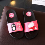 Kids Cartoon Bear Indoor Slippers Toddler Boys Girls Family Summer Home Flip Flop Baby Bedroom Shoes Children Beach Wear Sandals