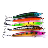 Minnow 43pcs/lot Fly Fishing Lure Set China Hard Bait Jia Lure Wobbler Carp 6 Models Fishing Tackle Wholesale