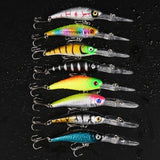 Minnow 43pcs/lot Fly Fishing Lure Set China Hard Bait Jia Lure Wobbler Carp 6 Models Fishing Tackle Wholesale