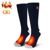 Electric Heated Socks With Heated Battery Rechargeable Winter Warm Socks Men Women Electric Heated Socks For Ski Hiking