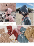 Infant Girl's New Spring Dress 2019 Retro Handmade Crochet Sweater Kids Sweet Cardigan Knitted Baby Sweaters Coat Toddler Girls