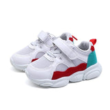 HaoChengJiaDe Children Sports Shoes Boys Girls Spring Damping Casual Shoes Toddler Slip Patchwork Breathable Sneakers kids shoes
