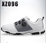 2019 Golf Shoes Men Waterproof Breathable Golf Shoes Rotating Knobs Buckle Slip Resistant Sports Sneakers Outdoor Golf
