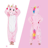 Kigurumi Pajamas Unicorn For Children Baby Girls Pyjamas Boys Sleepwear Animal Lion Deer Licorne Onesie Kids Costume Jumpsuit
