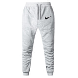2019 New Men Joggers Brand Male Trousers Casual Pants Sweatpants Jogger Grey Casual Elastic Cotton GYMS Fitness Workout Dar XXXL
