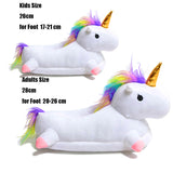 Toddler Kids Unicorn Slippers Cartoon Animal Claw Kigurumi Onesies Pajama Baby Home Shoes Boys Girls Adult Casual Cosplay Wear