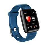116plus Color Screen Smart Wristband D13 Real-time Heart Rate Large Screen Blood Pressure Sleep IP67 Waterproof Smart Watch