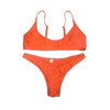 2019 New Summer Women Solid Bikini Set Push-up UnPadded Bra Swimsuit Swimwear Triangle Bather Suit Swimming Suit biquini
