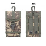 Outdoor Camouflage Bag Tactical Army Phone Holder Sport Waist Belt Case Waterproof Nylon EDC Sport Hunting Camo Bags in Backpack